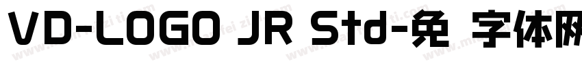 VD-LOGO JR Std字体转换